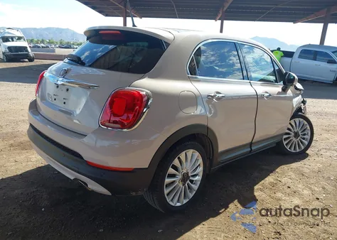 2016 Fiat 500X Lounge из США, поврежденный, VIN ZFBCFXDT9GP360123